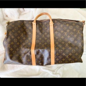 Louis Vuitton Monogram Keepall 55 Duffle Bag